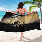 Australia ANZAC Day Sarong Battle Of Fromelles Lest We Forget