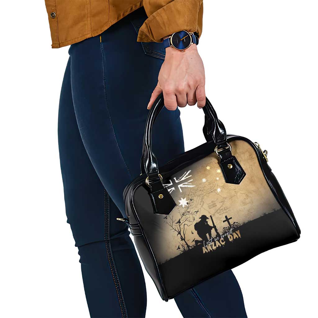 Australia ANZAC Day Shoulder Handbag Battle Of Fromelles Lest We Forget