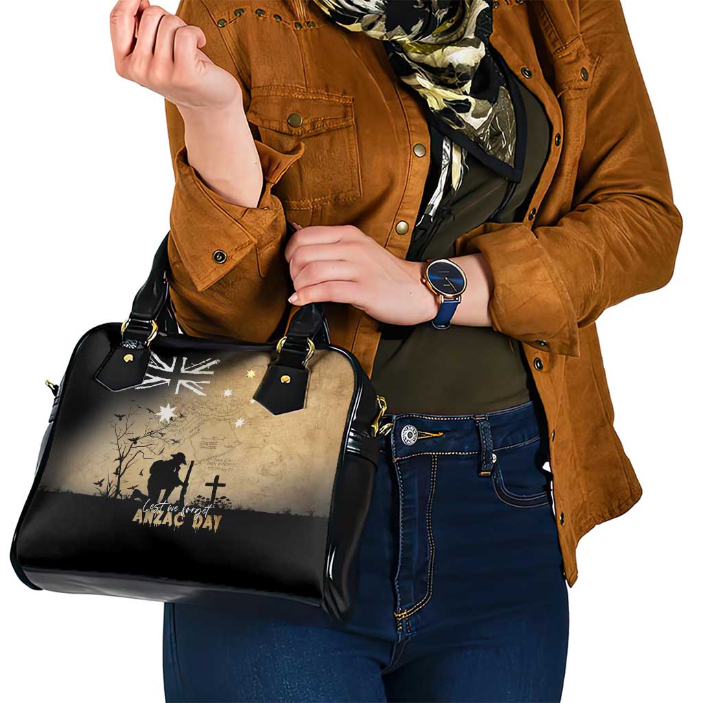 Australia ANZAC Day Shoulder Handbag Battle Of Fromelles Lest We Forget