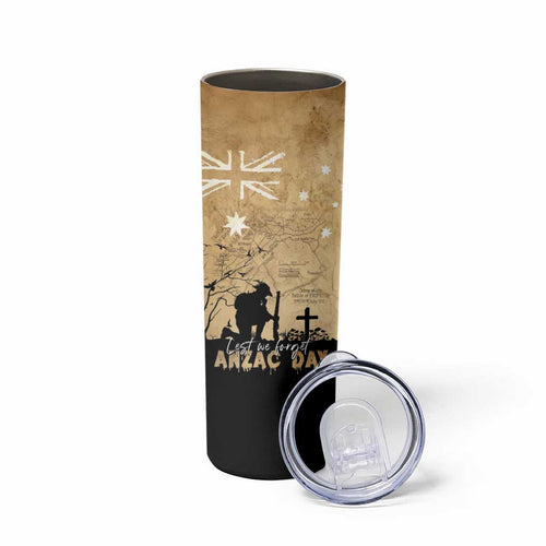 Australia ANZAC Day Skinny Tumbler Battle Of Fromelles Lest We Forget