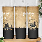 Australia ANZAC Day Skinny Tumbler Battle Of Fromelles Lest We Forget