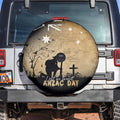 Australia ANZAC Day Spare Tire Cover Battle Of Fromelles Lest We Forget