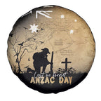Australia ANZAC Day Spare Tire Cover Battle Of Fromelles Lest We Forget