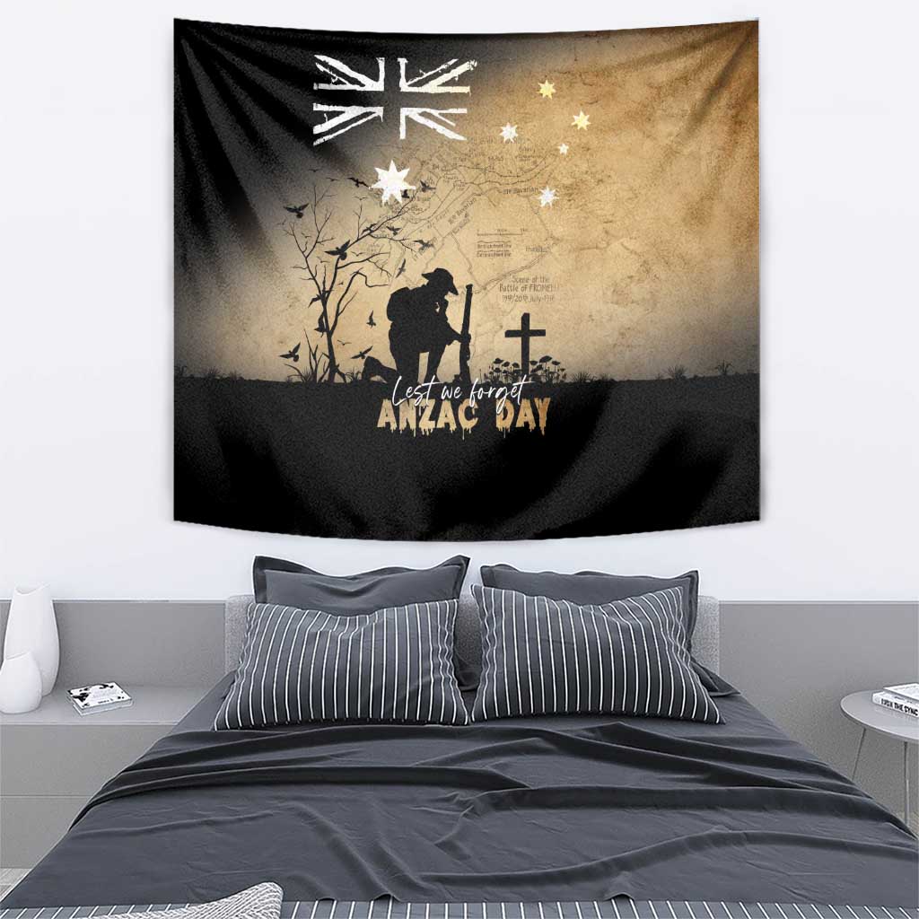 Australia ANZAC Day Tapestry Battle Of Fromelles Lest We Forget