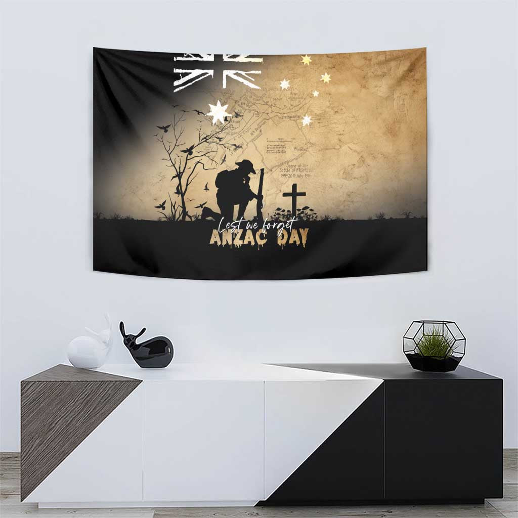 Australia ANZAC Day Tapestry Battle Of Fromelles Lest We Forget