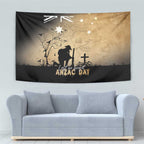 Australia ANZAC Day Tapestry Battle Of Fromelles Lest We Forget