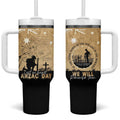Australia ANZAC Day Tumbler With Handle Battle Of Fromelles Lest We Forget