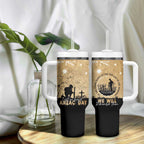 Australia ANZAC Day Tumbler With Handle Battle Of Fromelles Lest We Forget