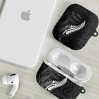 New Zealand Chur Bro AirPods Case Maori Koru With Silver Fern