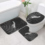 New Zealand Chur Bro Bathroom Set Maori Koru With Silver Fern