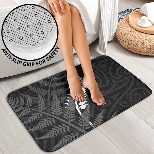 New Zealand Chur Bro Bathroom Set Maori Koru With Silver Fern