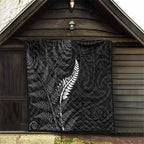 New Zealand Chur Bro Quilt Maori Koru With Silver Fern
