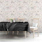 New Zealand Chur Bro Tablecloth Maori Koru With Silver Fern