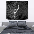 New Zealand Chur Bro Tapestry Maori Koru With Silver Fern