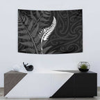 New Zealand Chur Bro Tapestry Maori Koru With Silver Fern