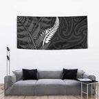 New Zealand Chur Bro Tapestry Maori Koru With Silver Fern