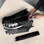 New Zealand Chur Bro Umbrella Maori Koru With Silver Fern