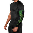 New Zealand Black Robin Arm Sleeves Karure Maori Koru Art Tattoo