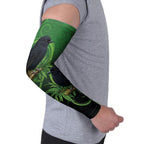 New Zealand Black Robin Arm Sleeves Karure Maori Koru Art Tattoo