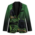 New Zealand Black Robin Blazer Karure Maori Koru Art Tattoo