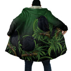 New Zealand Black Robin Cloak Karure Maori Koru Art Tattoo