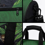 New Zealand Black Robin Duffle Bag Karure Maori Koru Art Tattoo