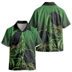 New Zealand Black Robin Kid Hawaiian Shirt Karure Maori Koru Art Tattoo