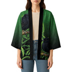 New Zealand Black Robin Kimono Karure Maori Koru Art Tattoo