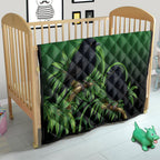 New Zealand Black Robin Quilt Karure Maori Koru Art Tattoo