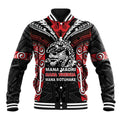 Aotearoa Mana Maori Baseball Jacket Toitu Te Tiriti