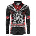 Aotearoa Mana Maori Button Sweatshirt Toitu Te Tiriti