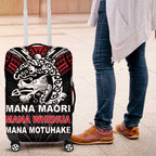 Aotearoa Mana Maori Luggage Cover Toitu Te Tiriti