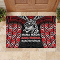 Aotearoa Mana Maori Rubber Doormat Toitu Te Tiriti