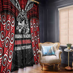 Aotearoa Mana Maori Window Curtain Toitu Te Tiriti
