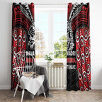Aotearoa Mana Maori Window Curtain Toitu Te Tiriti