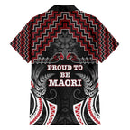 Aotearoa Family Matching Off The Shoulder Long Sleeve Dress and Hawaiian Shirt Proud To Be Maori
