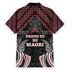 Aotearoa Family Matching Summer Maxi Dress and Hawaiian Shirt Proud To Be Maori