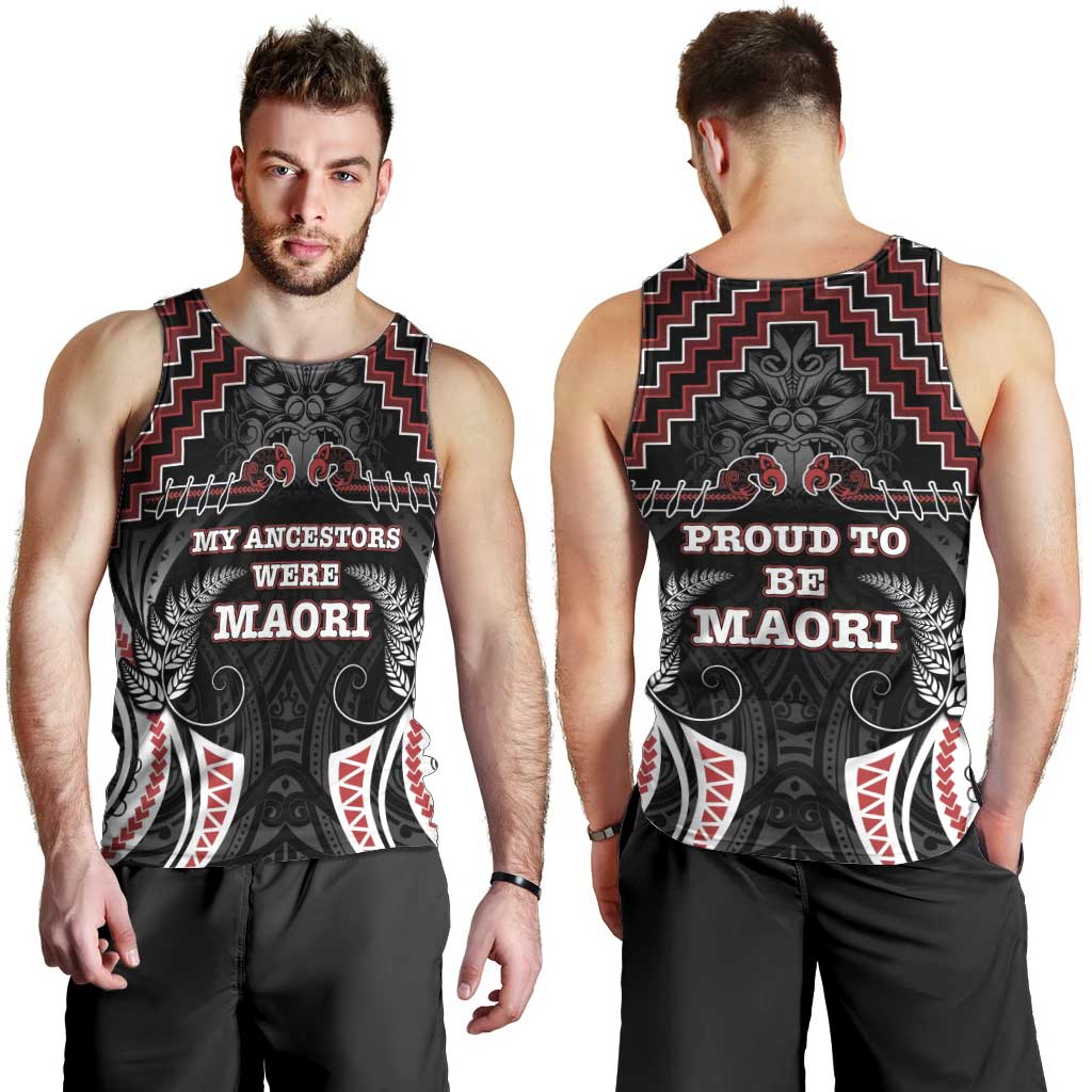 Aotearoa Men Tank Top Proud To Be Maori