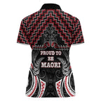 Aotearoa Women Polo Shirt Proud To Be Maori