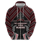 Aotearoa Zip Hoodie Proud To Be Maori