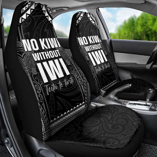Aotearoa Toitu Te Tiriti Car Seat Cover No Kiwi Without Iwi
