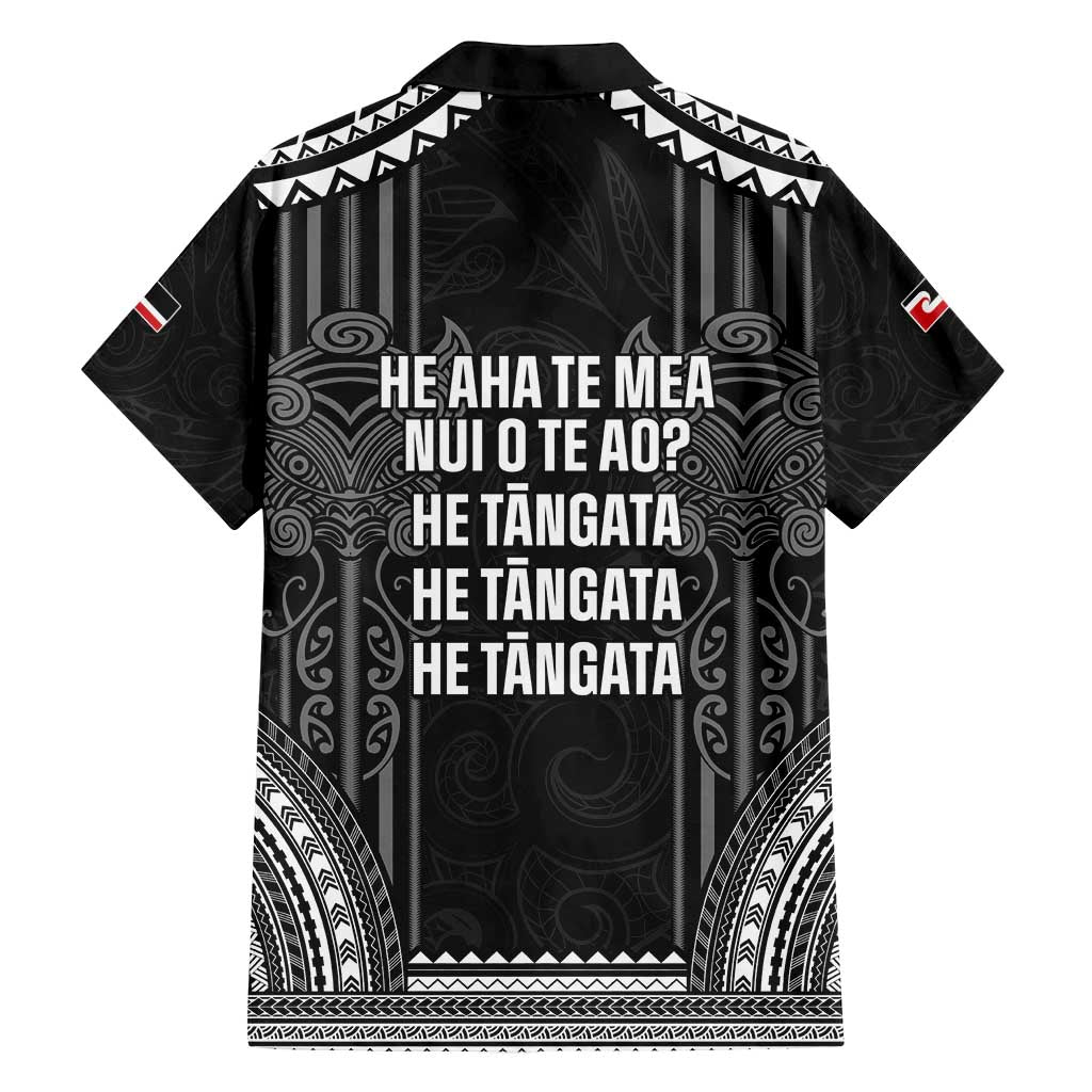 Aotearoa Toitu Te Tiriti Family Matching Off Shoulder Maxi Dress and Hawaiian Shirt No Kiwi Without Iwi