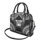 Aotearoa Toitu Te Tiriti Shoulder Handbag No Kiwi Without Iwi