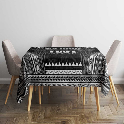 Aotearoa Toitu Te Tiriti Tablecloth No Kiwi Without Iwi