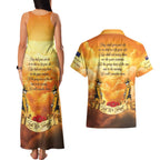 New Zealand And Australia ANZAC Day Couples Matching Tank Maxi Dress and Hawaiian Shirt Sinai Palestine Campaign Lest We Forget