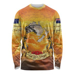 New Zealand And Australia ANZAC Day Long Sleeve Shirt Sinai Palestine Campaign Lest We Forget