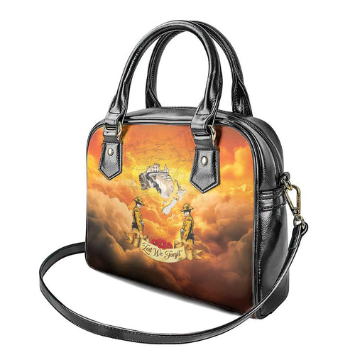 New Zealand And Australia ANZAC Day Shoulder Handbag Sinai Palestine Campaign Lest We Forget