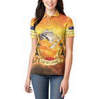 New Zealand And Australia ANZAC Day Women Polo Shirt Sinai Palestine Campaign Lest We Forget