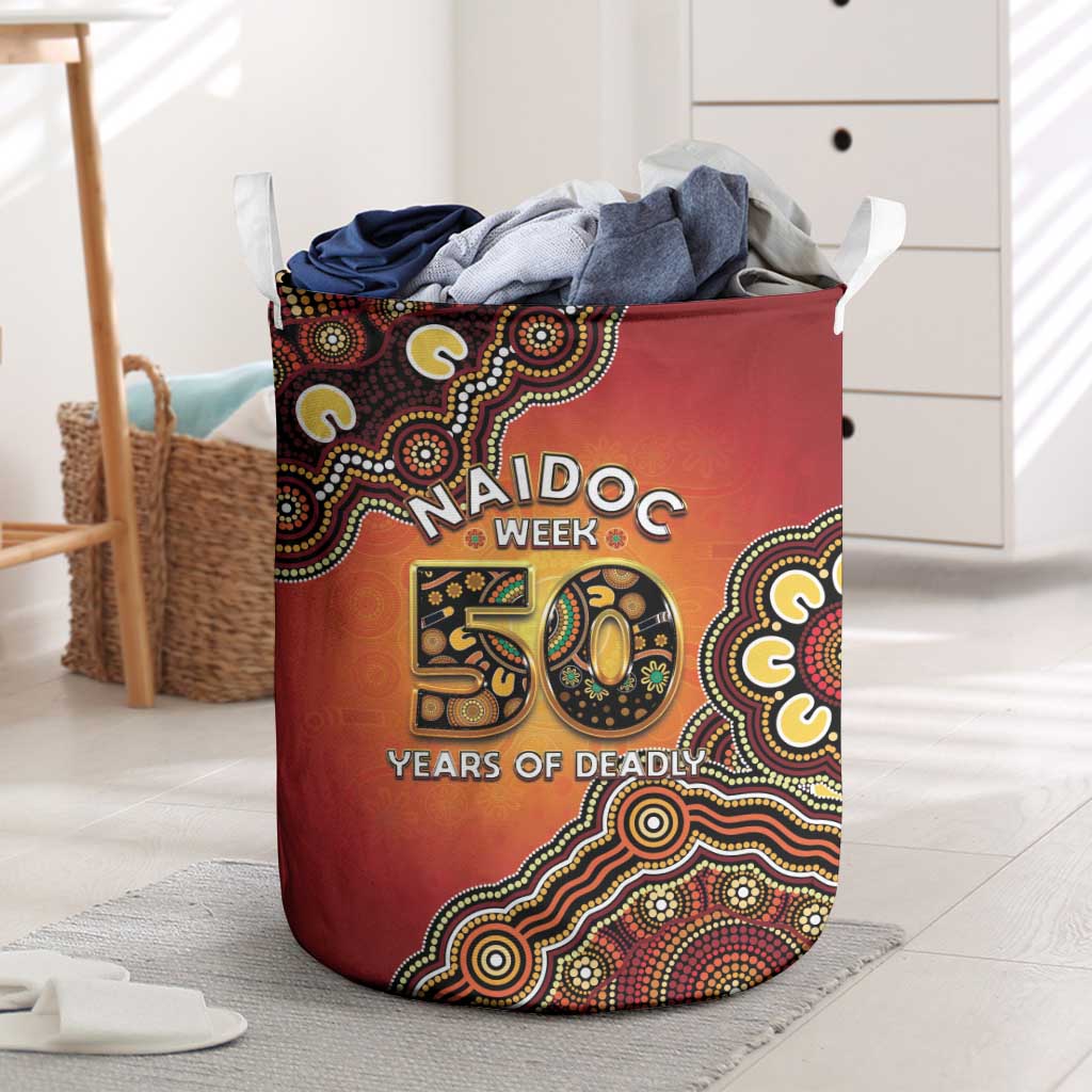 Australia Indigenous NAIDOC Week 2026 Laundry Basket 50 Years Of Deadly