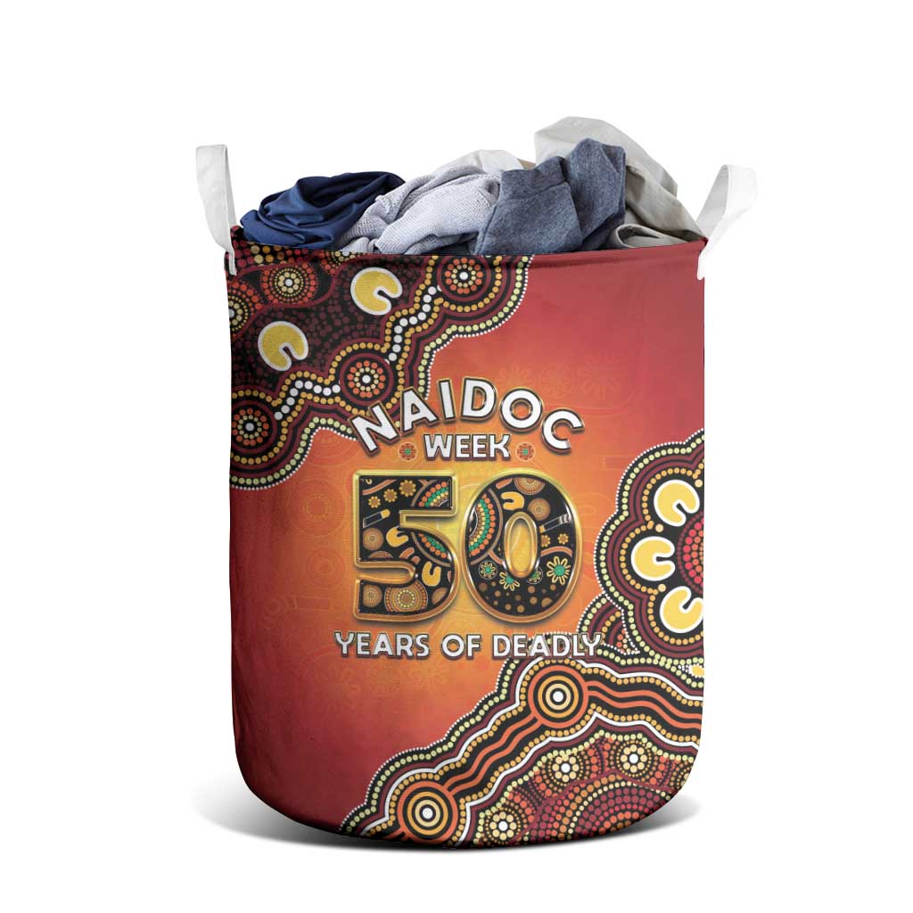 Australia Indigenous NAIDOC Week 2026 Laundry Basket 50 Years Of Deadly